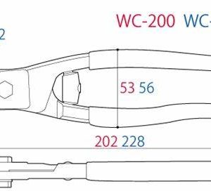 Kìm cộng lực cắt cáp Tsunoda WC-200/WC-225