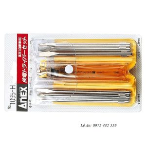 Bộ bút thử điện 6 mũi điện áp cao(H) Anex No.1095-H