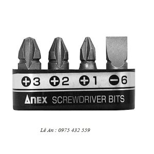 Bộ 4 mũi vít Anex AK-51P-B4