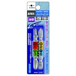 Vỉ 2 mũi vít 2 đầu Anex AHPM-1326S