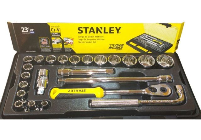 Bộ khẩu 1/2'' Stanley STMT74726-8C 23 chi tiết 