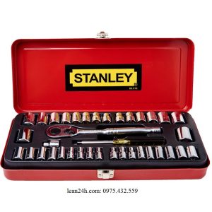 Bộ khẩu Stanley 89-518-1 37 chi tiết 1/4'' và 3/8''