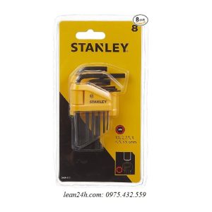 Bộ lục giác 8 chi tiết hệ mét Stanley 69-251 1mm-6mm