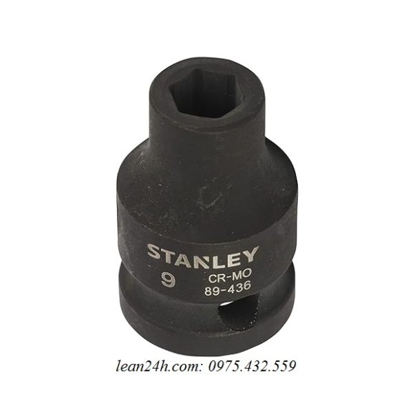 Đầu khẩu đen 1/2'' Stanley STMT89436-8B 9mm