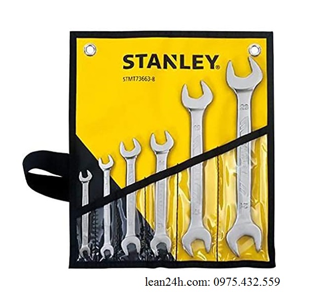 Bộ cờ lê hai đầu miệng Stanley STMT73663-8