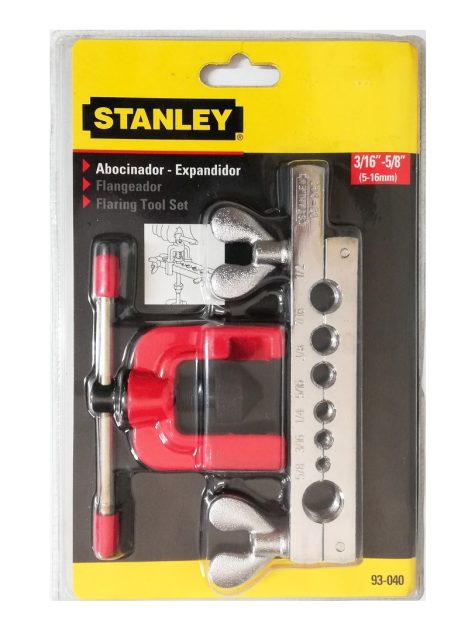 Bộ lã ống đồng Stanley 93-040 3/16 - 5/8''