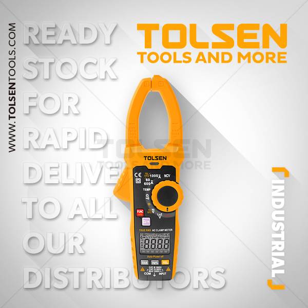 Đồng hồ đo ampe kỹ thuật số Tolsen 38035