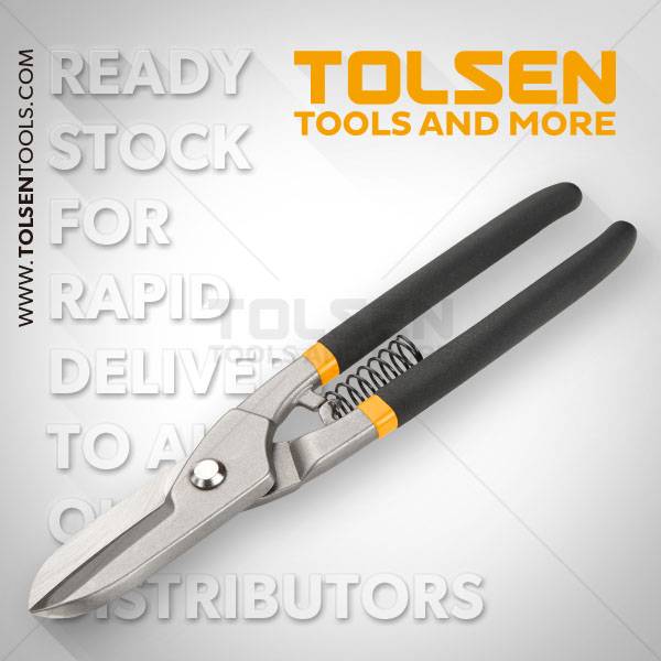 Kéo cắt tôn công nghiệp 10”/250mm Tolsen 30030