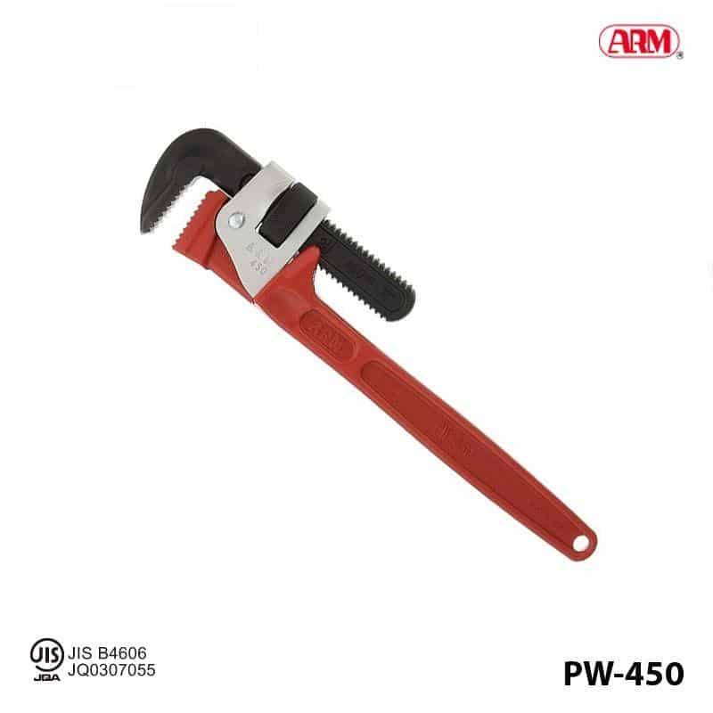 Mỏ lết răng thân sắt ARM PW-450